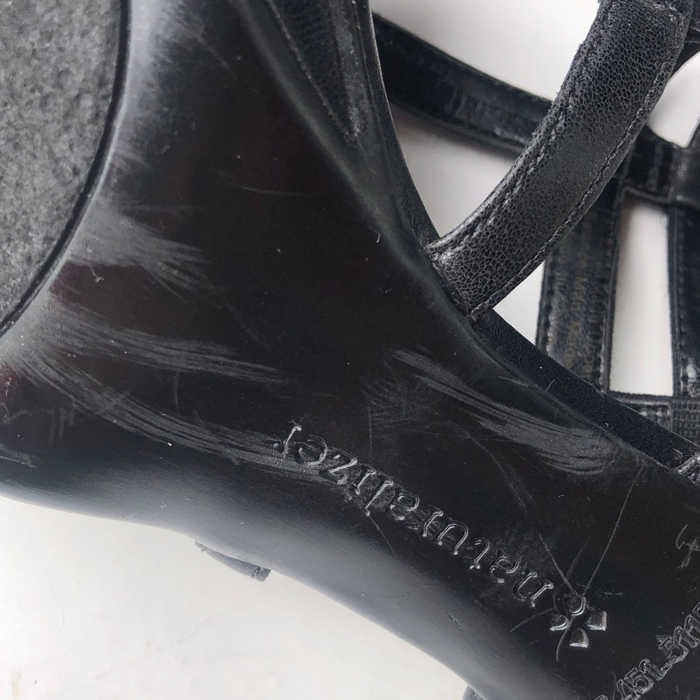 Naturalizer Black Strappy 4” Heel Darcy Dress Sandal, Size 8.5 - Picture 10 of 13